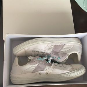 MENS MAISON MARGIELA SNEAKER WHT SIZE 12/45 (AS IS